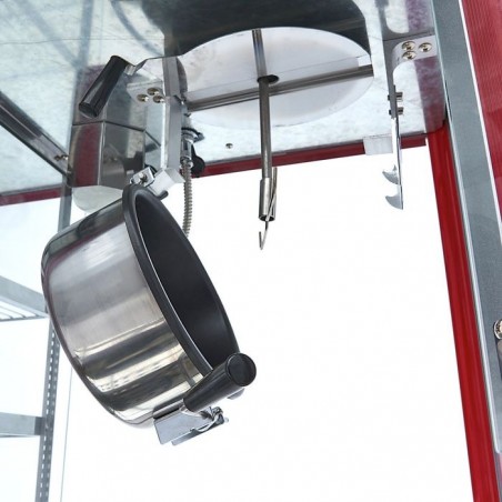 Comprar Máquina de palomitas 150gr con vitrina de calentamiento en Pepebar