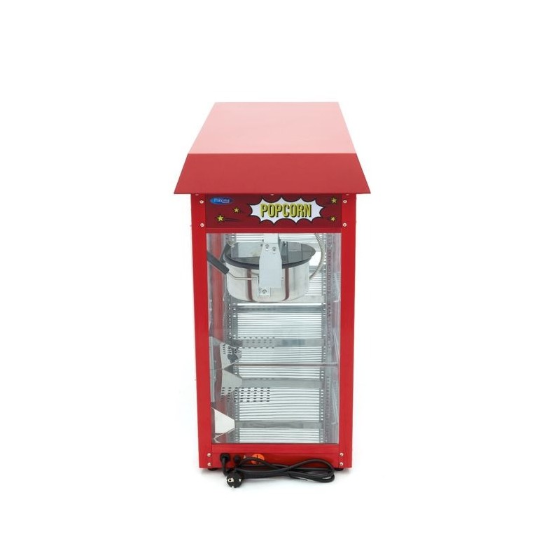 Comprar Máquina de palomitas 150gr con vitrina de calentamiento en Pepebar