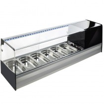 Vitrina refrigerada con Cubetas o Parrillas 20R-F Varias medidas y opciones Vitrinas Gómez - Pepebar Vitrina refrigerada con Cubetas o Parrillas 20R-F Varias medidas y opciones Vitrinas Gómez - Catálogo Vitrinas refrigeradas