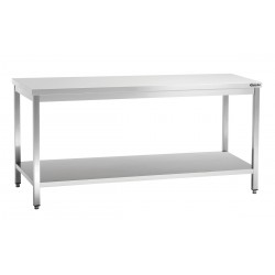 Mesa trabajo 700 A1800 Bartscher 307187 - Catálogo Mesa acero Inox entre 1,5 y 2 m.