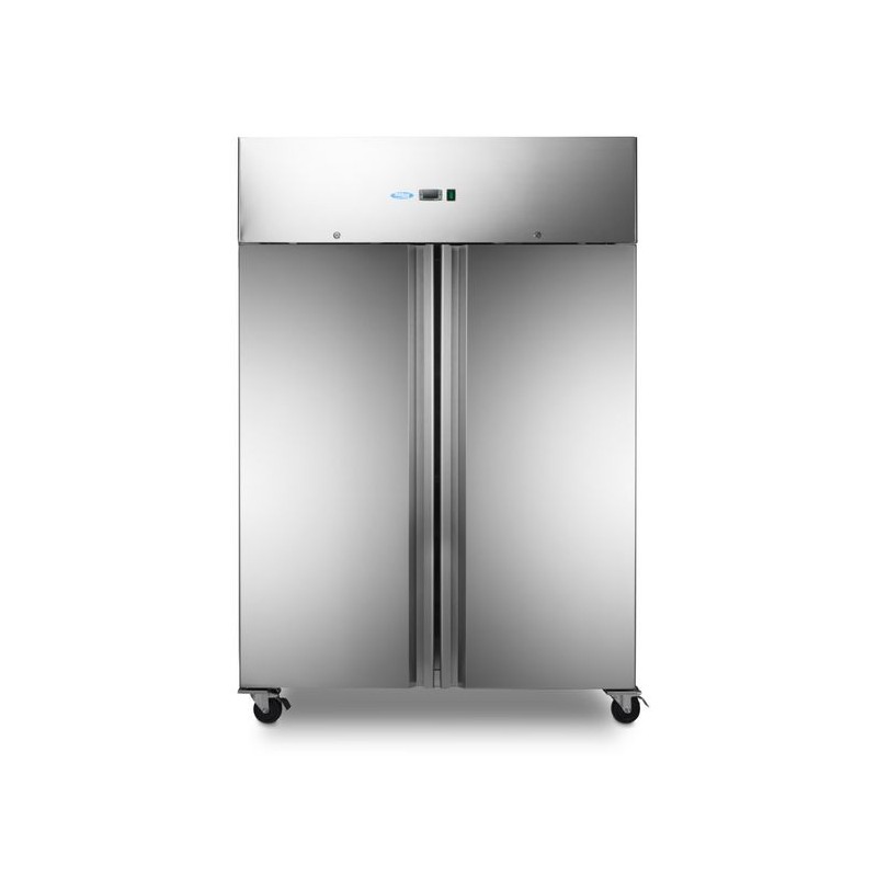 Comprar Frigorífico 1200 litros 6 estantes ajustables 2/1 gn con ruedas y estantes en Pepebar
