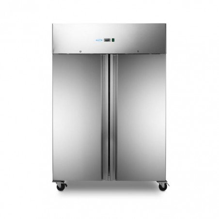 Comprar Frigorífico 1200 litros 6 estantes ajustables 2/1 gn con ruedas y estantes en Pepebar