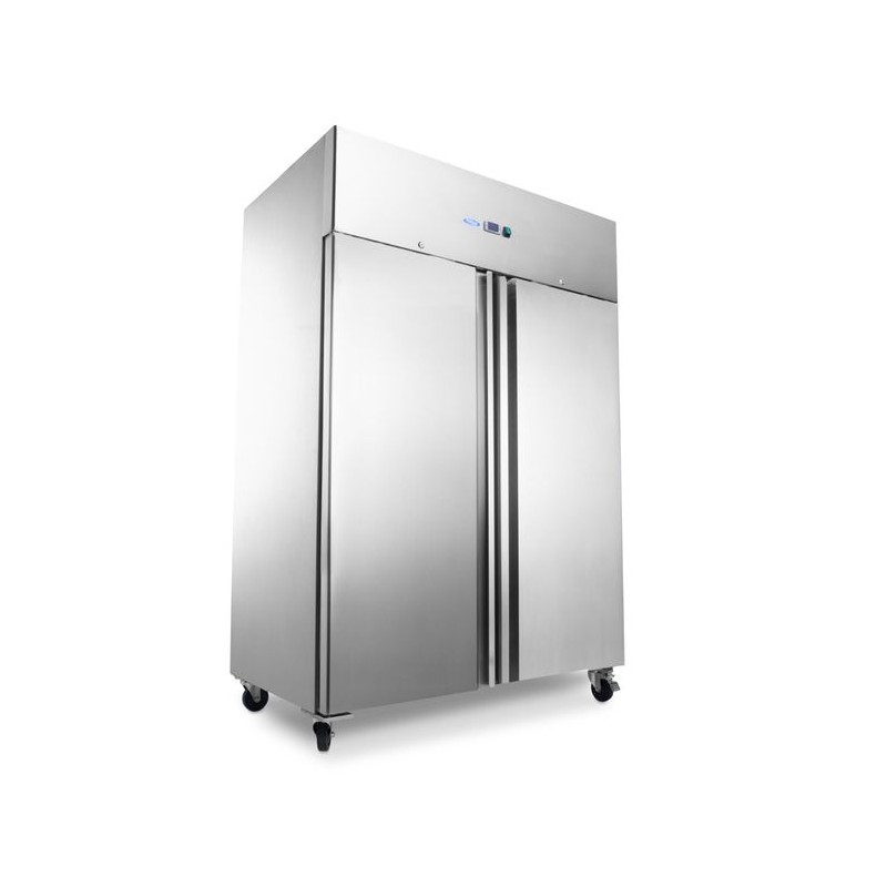 Comprar Frigorífico 1200 litros 6 estantes ajustables 2/1 gn con ruedas y estantes en Pepebar