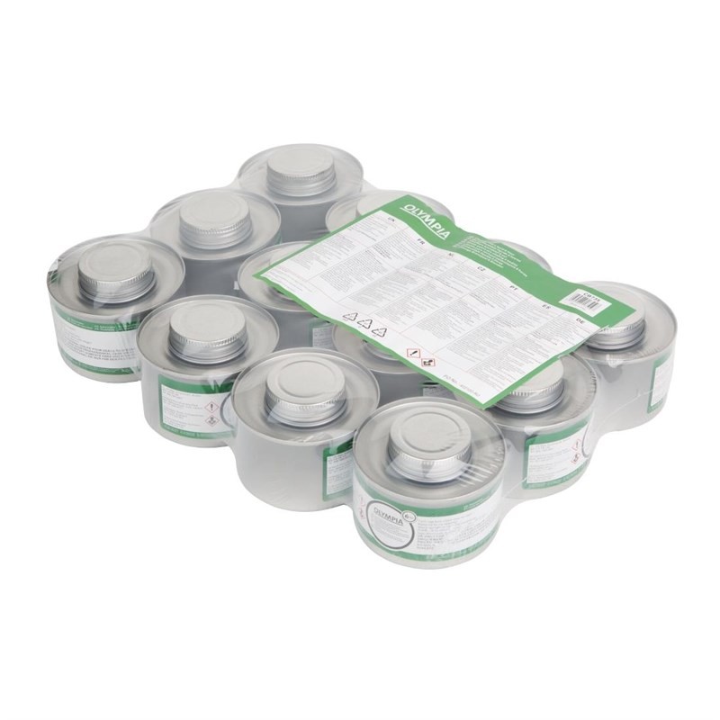 Comprar Combustible gel Olympia para chafing Duración 6 horas. Caja de 12 CB735 12 ud. en Pepebar