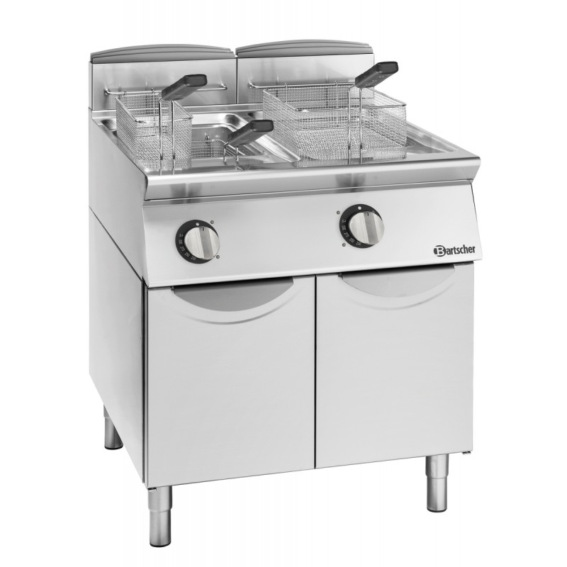 Comprar Freidora profesional a gas, 2 cubetas Bartscher 2999521 en Pepebar