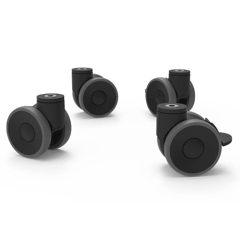 Comprar Kit ruedas con cadena de ajuste a pared XUC012 en Pepebar
