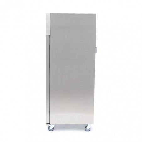 Comprar Armario refrigerado 600L 3 Estantes Ajustables 2/1 GN inox sobre Ruedas en Pepebar