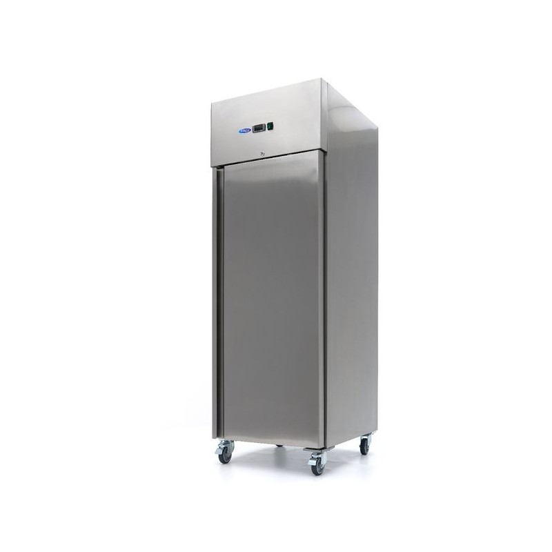 Comprar Armario refrigerado 600L 3 Estantes Ajustables 2/1 GN inox sobre Ruedas en Pepebar