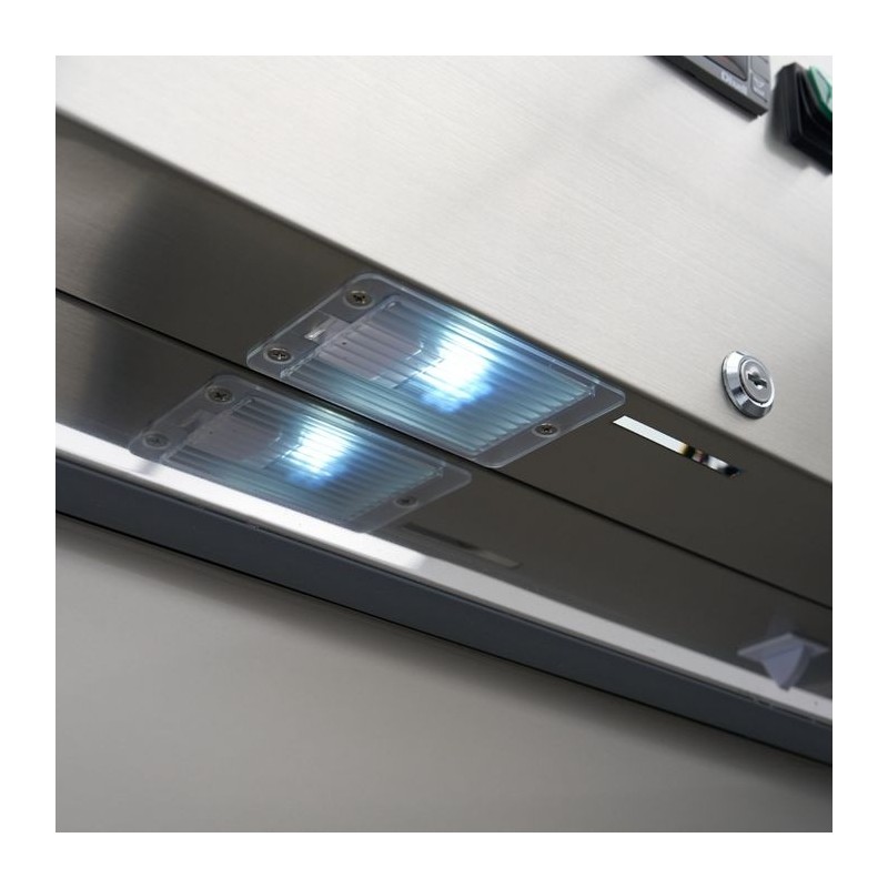 Comprar Armario refrigerado 600L 3 Estantes Ajustables 2/1 GN inox sobre Ruedas en Pepebar