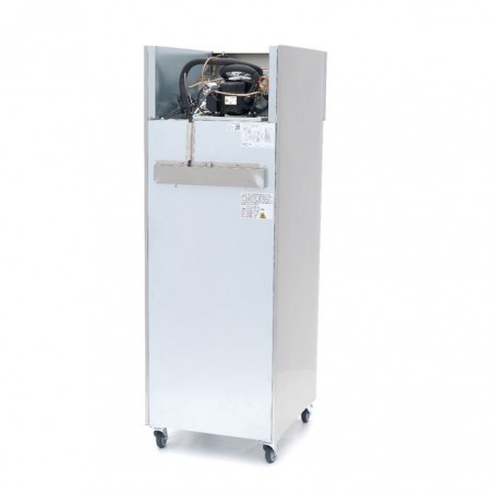 Comprar Armario refrigerado 600L 3 Estantes Ajustables 2/1 GN inox sobre Ruedas en Pepebar