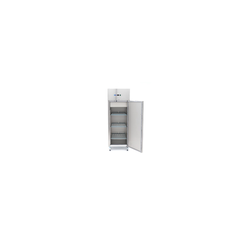 Comprar Armario refrigerado 600L 3 Estantes Ajustables 2/1 GN inox sobre Ruedas en Pepebar