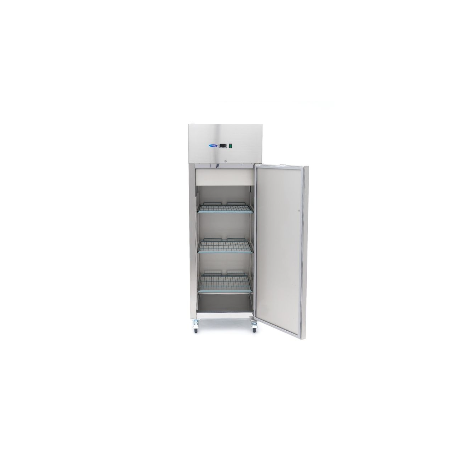 Comprar Armario refrigerado 600L 3 Estantes Ajustables 2/1 GN inox sobre Ruedas en Pepebar