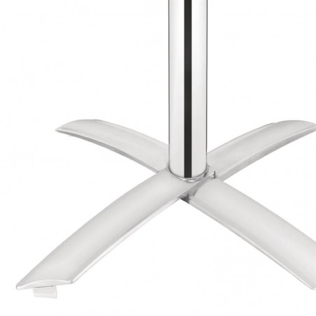 Comprar Mesa abatible cuadrada acero inoxidable Bolero CG838 en Pepebar