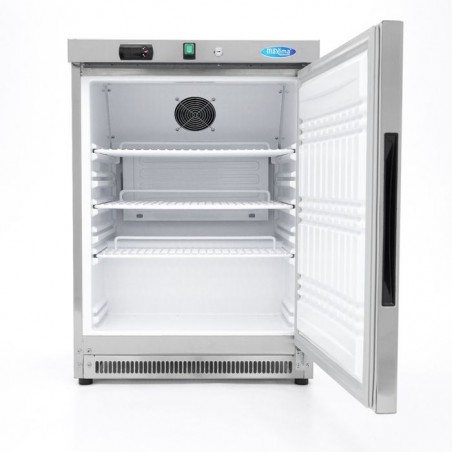 Comprar Frigorífico 200 litros 3 estantes ajustables Acero inoxidable en Pepebar