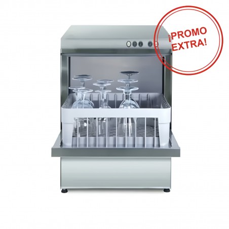 Comprar Lavavasos de 40x40cm con dosificador de detergente y bomba de agua Coox XD221 en Pepebar