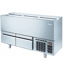 Frigorífico botellero con cajones 1479x550x865 mm EBC 1500 II - Pepebar Frigorífico botellero con cajones 1479x550x865 mm EBC 1500 II - Catálogo Botellero frigorífico