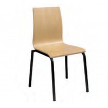 Silla Míchigan M-4 Acero Pintado Negro 192 - Catálogo Sillas Hostelería