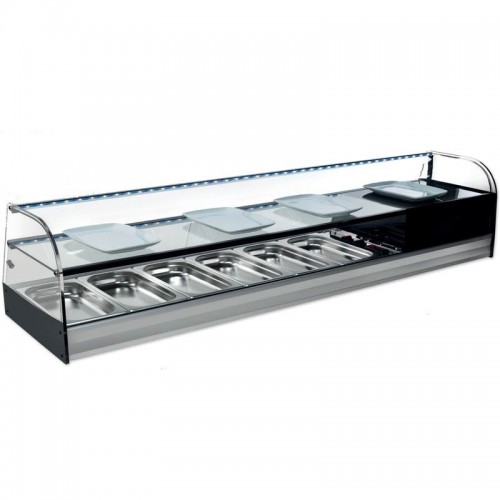 Vitrina expositora refrigerada con estante intermedio y cubetas ABF-4C Comprar Vitrina expositora refrigerada con estante intermedio y cubetas ABF-4C en Pepebar