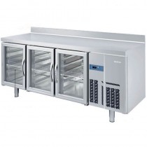 Mesa refrigerada con puertas de cristal BMGN 1960 CR - Pepebar Mesa refrigerada con puertas de cristal BMGN 1960 CR - Catálogo Bajo mostrador y mesas