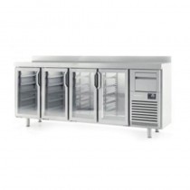 Mesa refrigerada con puertas de cristal BMGN 2450 CR - Pepebar Mesa refrigerada con puertas de cristal BMGN 2450 CR - Catálogo Bajo mostrador y mesas