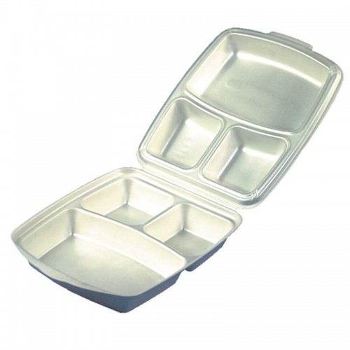 50 Envases para comida con tapa-bisagra y 3 compartimentos 7,5 cm x 22 cm x 28,5 cm Comprar 50 Envases para comida con tapa-bisagra y 3 compartimentos 7,5 cm x 22 cm x 28,5 cm en Pepebar