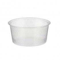 100 Vasos transparentes redondos 250 ml Ø 10,1 cm · 5 cm