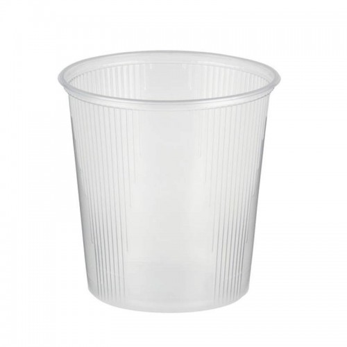 Comprar 100 Vasos transparentes redondos 500 ml Ø 10,1 cm · 10,3 cm en Pepebar