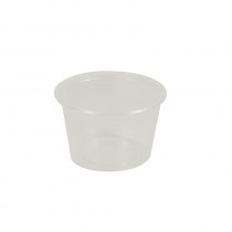 50 Salseras redondas transparentes 100 ml Ø 7,1 cm · 4,3 cm - Pepebar 50 Salseras redondas transparentes 100 ml Ø 7,1 cm · 4,3 cm