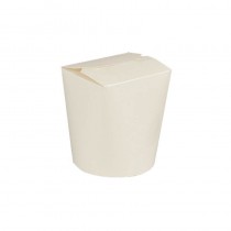 50 Envases cuadrados de cartón de comida para llevar 550 ml 10 cm x 8,5 cm x 7,5 cm