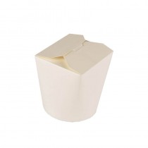 50 Envases cuadrados de cartón para pasta 950 ml 11 cm x 10,5 cm x 9,3 cm