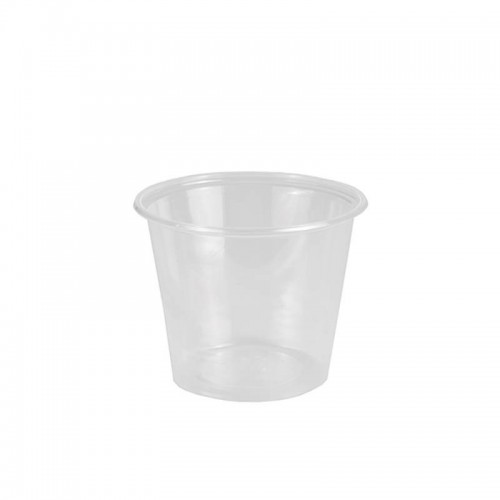 Comprar 50 Salseras redondas transparentes 125 ml Ø 7,1 cm · 5,7 cm en Pepebar