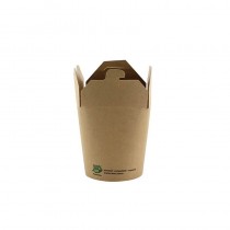 25 Cajas cuadradas de cartón de de comida para llevar 230 ml 7,5 cm x 6,5 cm x 5,8 cm