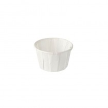 250 Salseras de papel redondas 60 ml Ø 5,4 cm · 3,6 cm