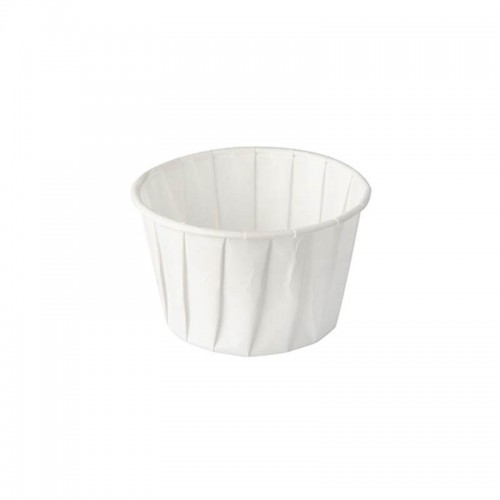 Comprar 100 Salseras redondas de papel 90 ml Ø 6,3 cm · 5 cm en Pepebar
