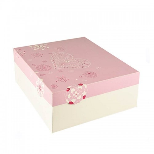 Comprar 15 Cajas de cartón cuadradas con tapa para tartas diseño floreado 30 cm x 30 cm x 13 cm en Pepebar