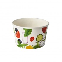 50 Envases de cartón para ensalada 600 ml Ø 12,5 cm · 7,5 cm - Pepebar 50 Envases de cartón para ensalada 600 ml Ø 12,5 cm · 7,5 cm