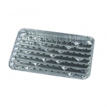 5 Recipientes cuadrados de aluminio para asar 2,5 cm x 23 cm x 34 cm - Pepebar 5 Recipientes cuadrados de aluminio para asar 2,5 cm x 23 cm x 34 cm