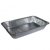 3 Cacerolas cuadradas para asar 8,5 l 8 cm x 32,6 cm x 52,7 cm 1/1