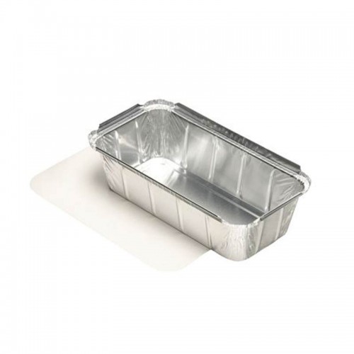 10 Recipientes cuadrados de aluminio con tapas de cartón para insertar 1 l 5,4 cm x 11 cm x 21,3 cm Comprar 10 Recipientes cuadrados de aluminio con tapas de cartón para insertar 1 l 5,4 cm x 11 cm x 21,3 cm en Pepebar