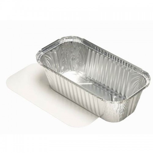 10 Recipientes cuadrados de aluminio con tapas de cartón 1,5 l 7 cm x 13 cm x 24,2 cm Comprar 10 Recipientes cuadrados de aluminio con tapas de cartón 1,5 l 7 cm x 13 cm x 24,2 cm en Pepebar