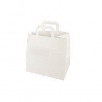 Bolsas de papel con asa 25 cm x 26 cm x 17 cm