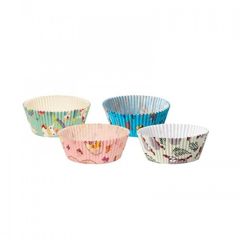 Comprar 60 Cápsulas para magdalenas 4 diseños distintos Ø 5 cm · 2,5 cm en Pepebar