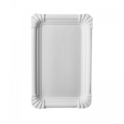 250 Platos, cartón biodegradable gama Pure cuadrado 13 cm x 20 cm blanco Comprar 250 Platos, cartón biodegradable gama Pure cuadrado 13 cm x 20 cm blanco en Pepebar