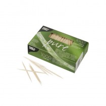 1000 Palillos, madera biodegradable gama Pure redondo 6,8 cm