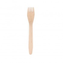 25 Tenedores, madera biodegradable gama Pure 16,5 cm - Pepebar 25 Tenedores, madera biodegradable gama Pure 16,5 cm