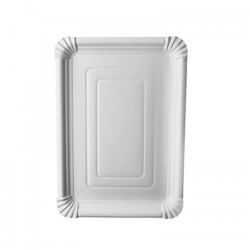 125 Platos, cartón biodegradable gama Pure cuadrado 24 cm x 33 cm blanco Comprar 125 Platos, cartón biodegradable gama Pure cuadrado 24 cm x 33 cm blanco en Pepebar