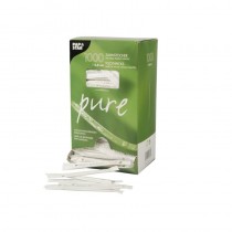 1000 Palillos, madera envueltos biodegradable gama Pure redondo 6,5 cm - Pepebar 1000 Palillos, madera envueltos biodegradable gama Pure redondo 6,5 cm