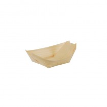50 Boles, madera biodegradable gama Pure 11 cm x 6,5 cm Barca