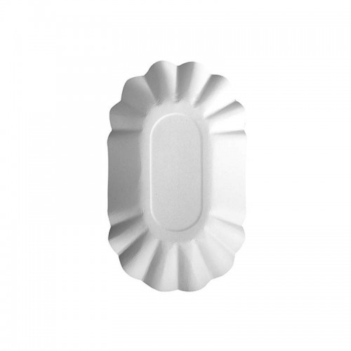 250 Boles de cartón biodegradable gama Pure oval 9 cm x 16 cm x 3 cm blanco Comprar 250 Boles de cartón biodegradable gama Pure oval 9 cm x 16 cm x 3 cm blanco en Pepebar