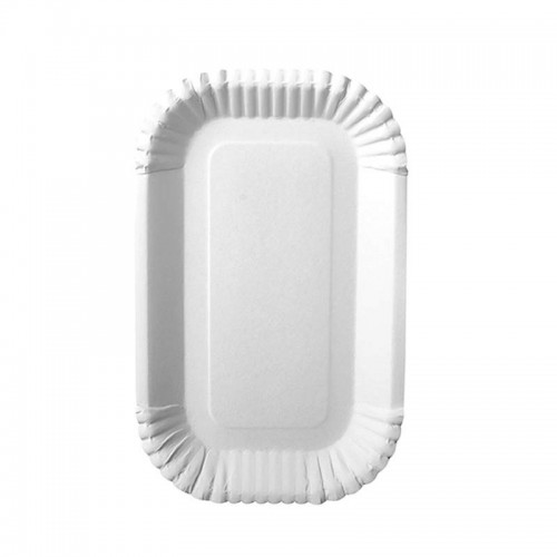Comprar 100 Boles de cartón biodegradable gama Pure cuadrado 15 cm x 23 cm x 2 cm blanco en Pepebar